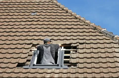 Pose de velux - Oms